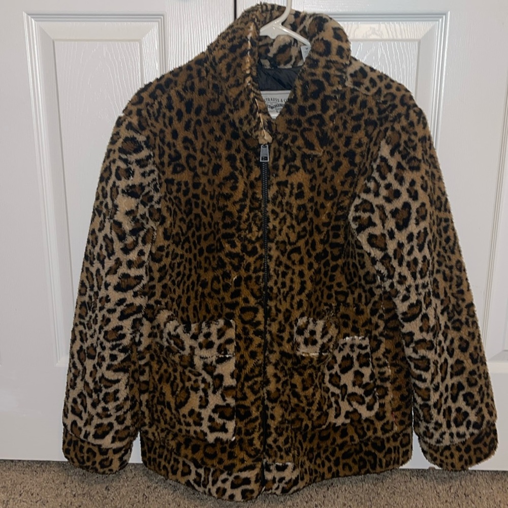 Leopard Levi Jacket / Size Medium